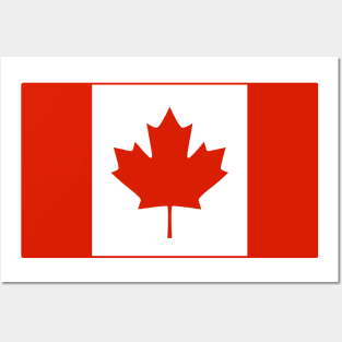 Canada flag Posters and Art